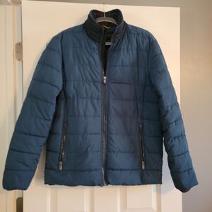 Weatherproof Men's Teal Puffer Jacket